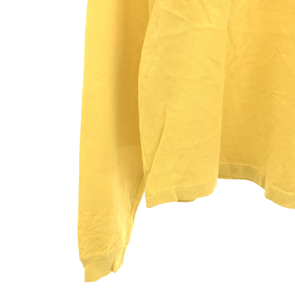 MOTHER / マザー | MOVE IT 袖プリント ロングスリーブTシャツ カットソー | イエロー | レディース