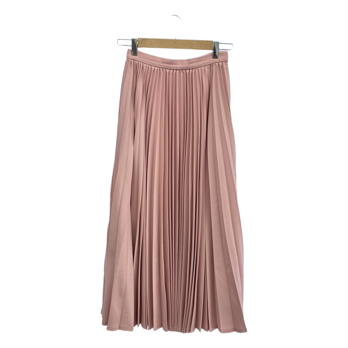 TSURU by Mariko Oikawa | Pleated long skirt | 34 | Pink | Women's