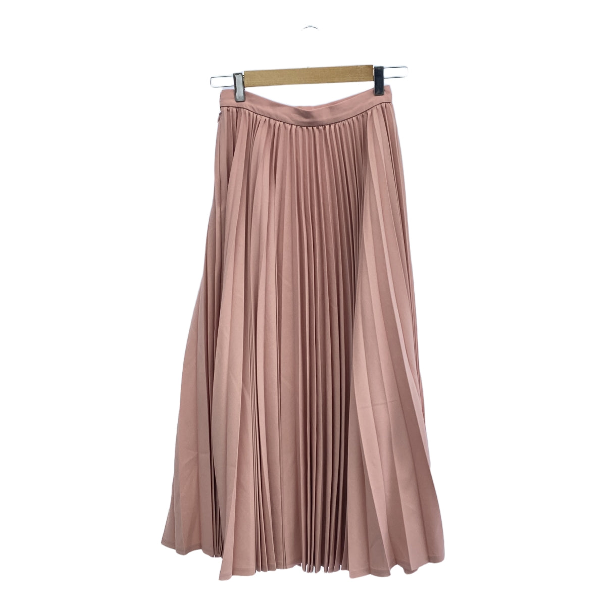 TSURU by Mariko Oikawa | Pleated long skirt | 34 | Pink | Women's
