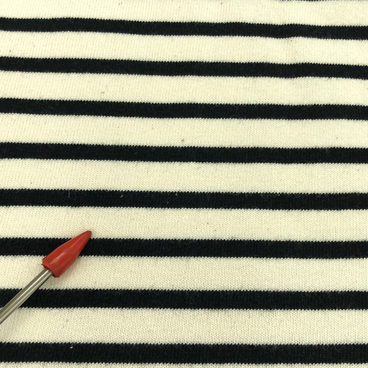 聖詹姆斯 / 聖詹姆斯 | OUESSANT BORDER / Wesson Border 船領巴斯克剪裁和縫製 |白色/黑色 |男士