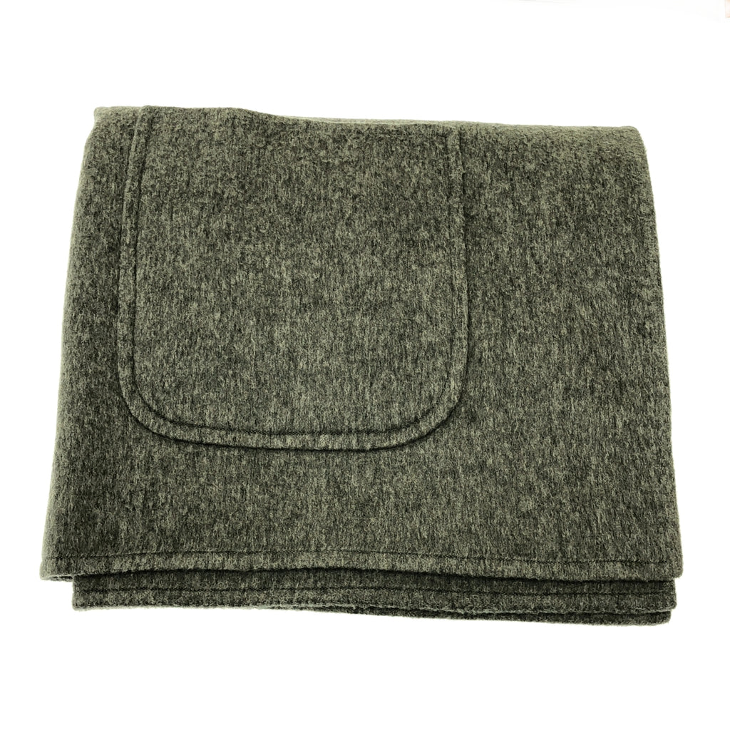 愛馬仕 | Margiela 時期帶口袋的雙面羊絨披肩 |