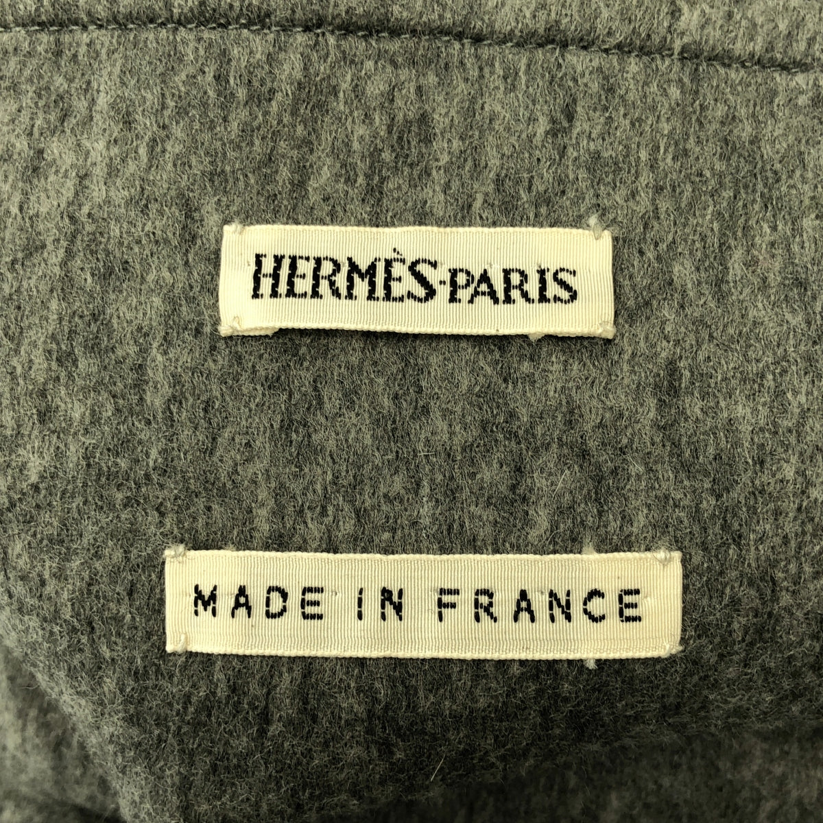 愛馬仕 | Margiela 時期帶口袋的雙面羊絨披肩 |