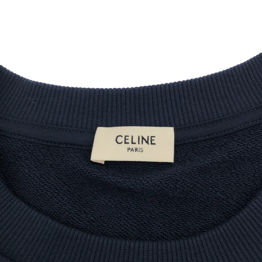 CELINE | 2024SS | 圓領寬鬆套頭衫 / 超大號標誌衛衣 | XL | 男款