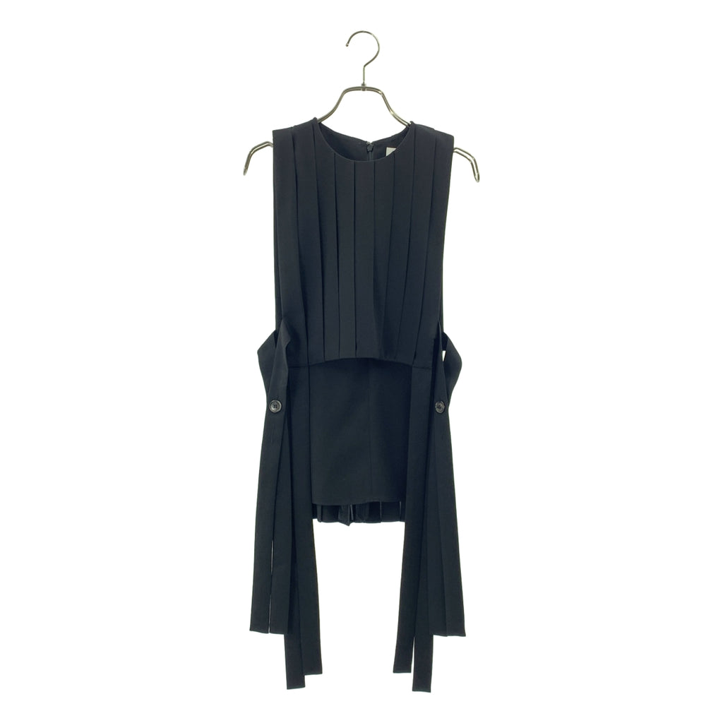 ENFOLD / エンフォルド | PLEATS VEST プリーツ ベスト | 38 | レディース