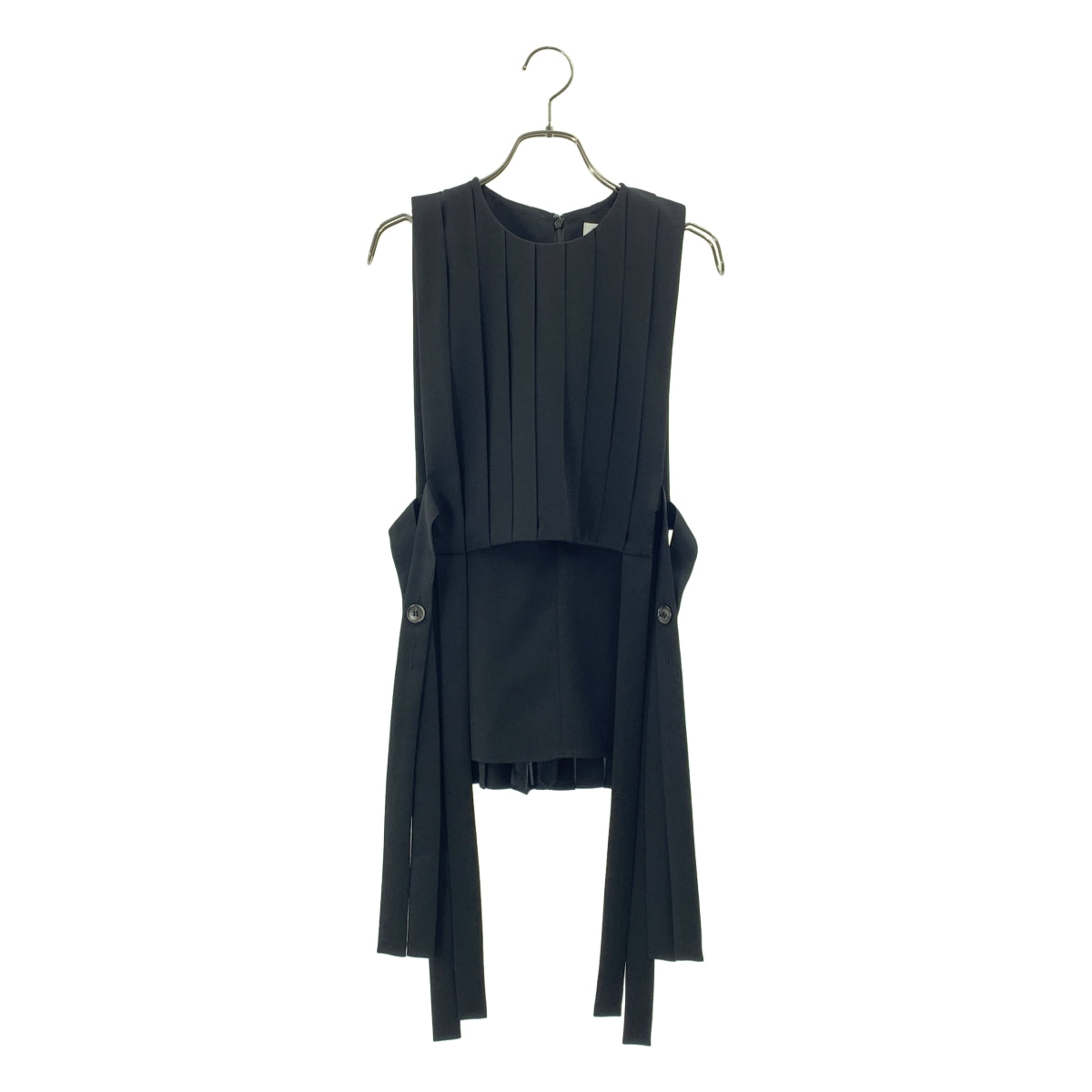 ENFOLD / エンフォルド | PLEATS VEST プリーツ ベスト | 38 | レディース