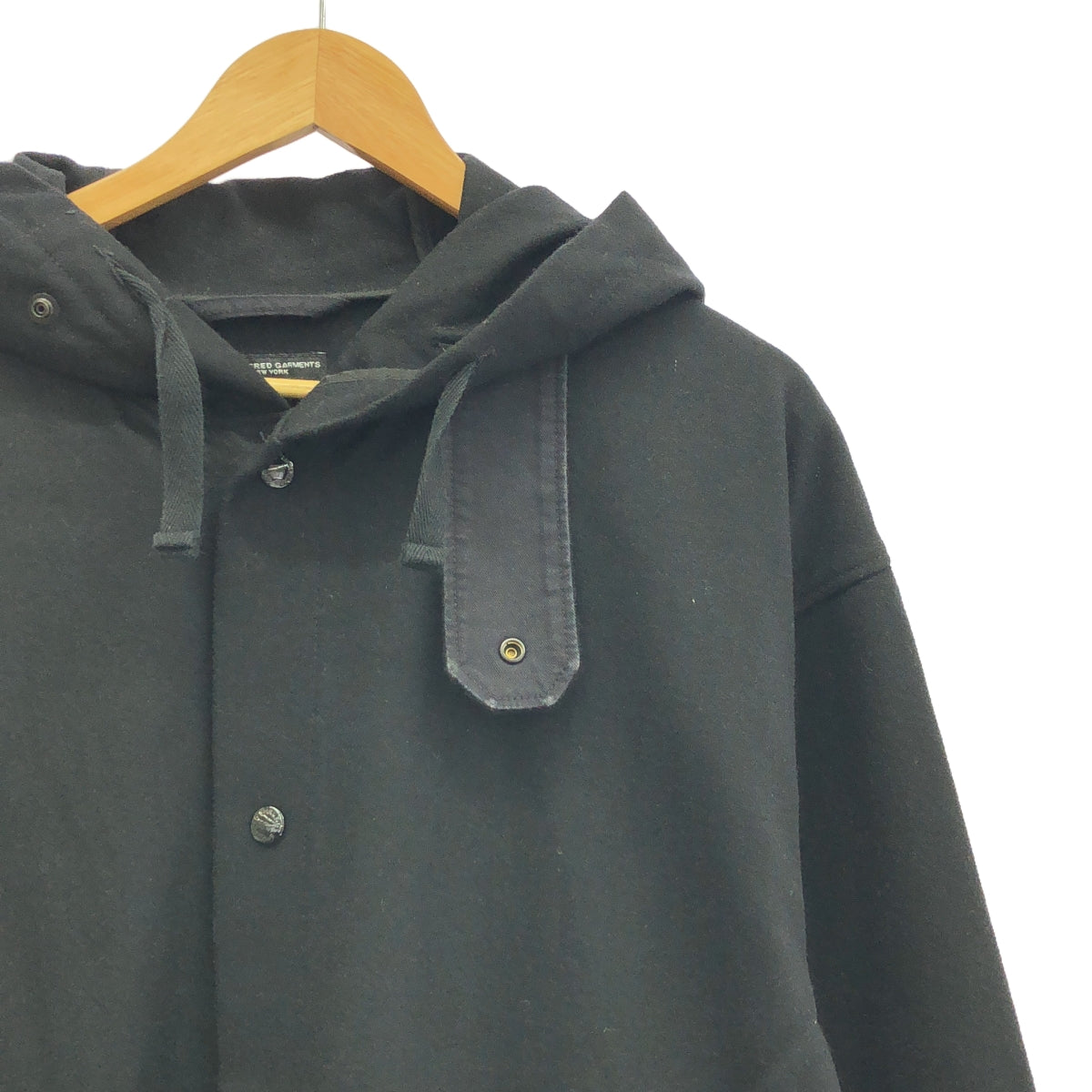 Engineered Garments | Wool Madison Parka | M | Black | Men's