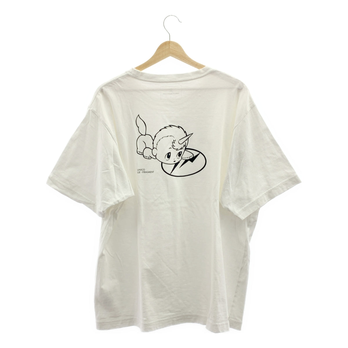 uniform experiment / ユニフォームエクスペリメント | 2022SS | × FRAGMENT DESIGN ブラグメントデザインコラボ UNICO WIDE TEE ワイド プリントTシャツ | 4 | メンズ