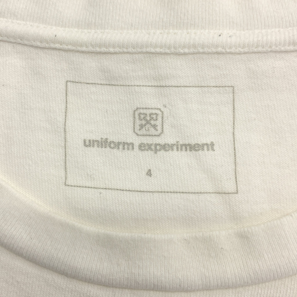 uniform experiment / ユニフォームエクスペリメント | 2022SS | × FRAGMENT DESIGN ブラグメントデザインコラボ UNICO WIDE TEE ワイド プリントTシャツ | 4 | メンズ