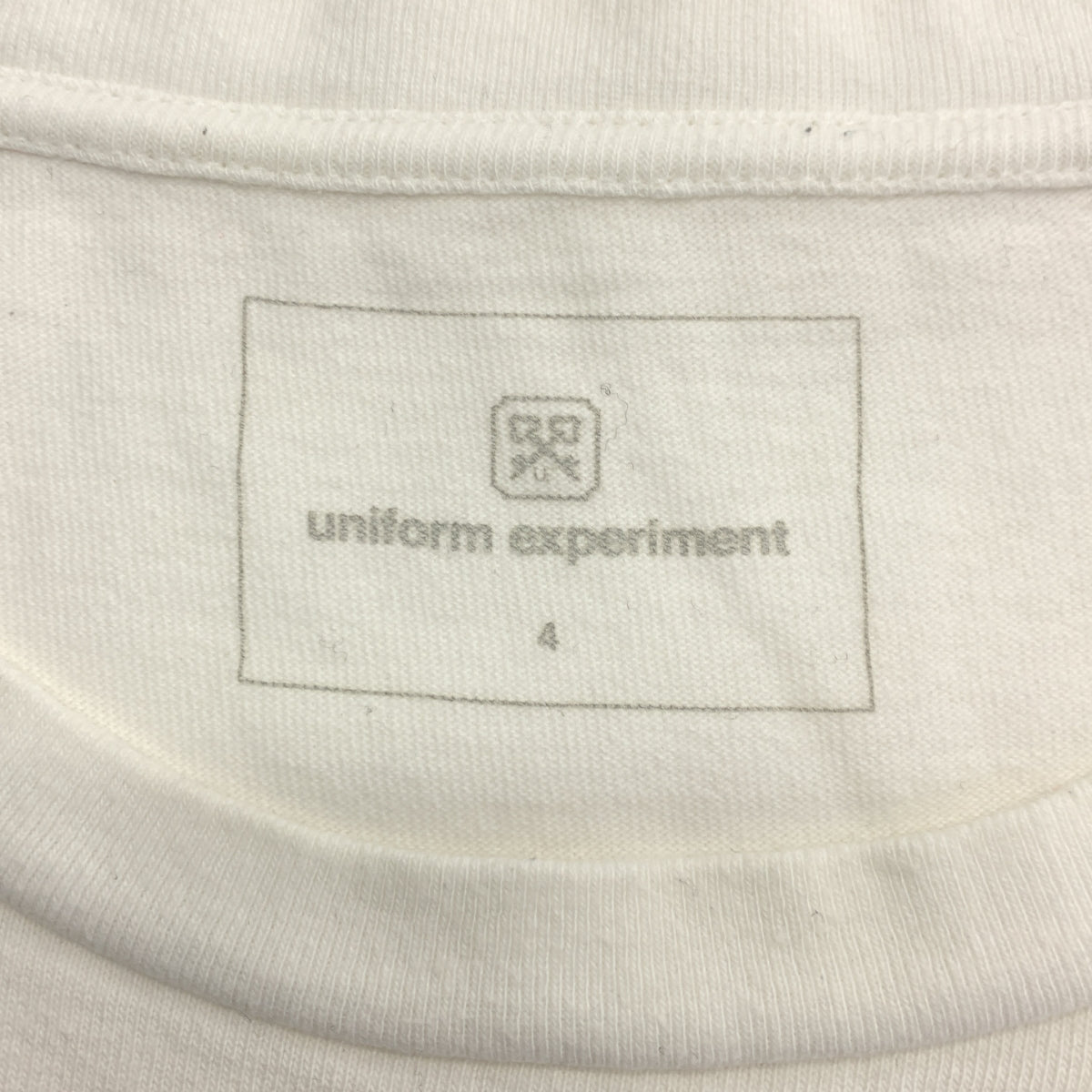 uniform experiment / ユニフォームエクスペリメント | 2022SS | × FRAGMENT DESIGN ブラグメントデザインコラボ UNICO WIDE TEE ワイド プリントTシャツ | 4 | メンズ