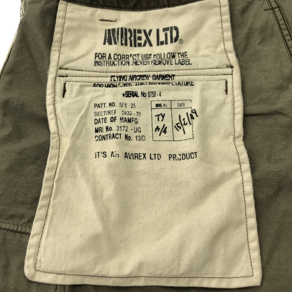 AVIREX / 아빌렉스 | 파티그 카고 반바지 | 2XL | 남성