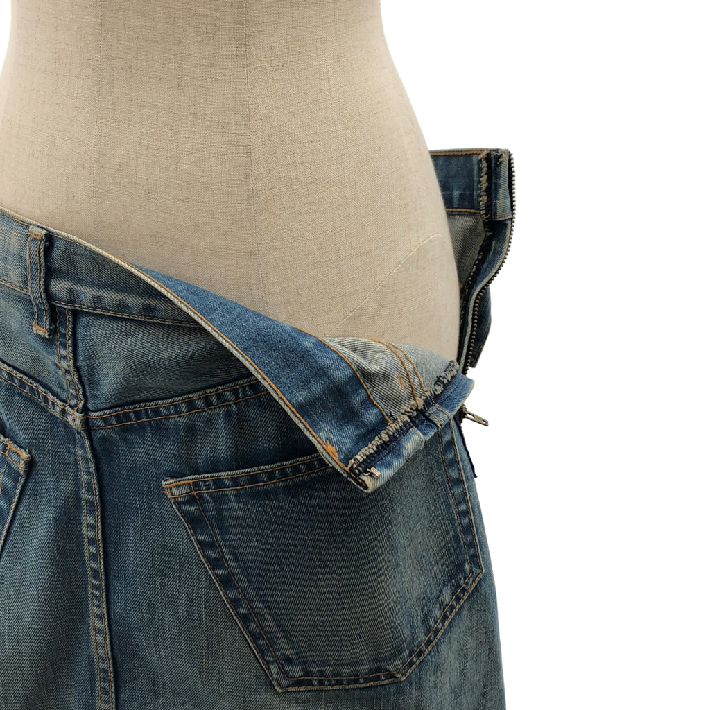 JUNYA WATANABE COMME des GARCONS / 준야와타나베 | 2004AW | 재구성 데님 플레어 스커트 | M | 여성