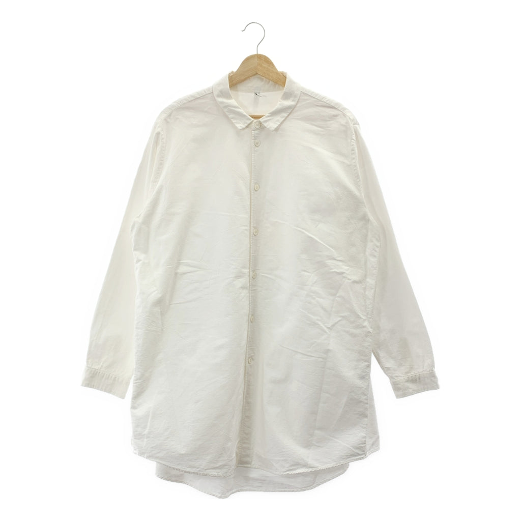 FIRMUM / フィルマム | コットン オーバーサイズ シャツ | M |