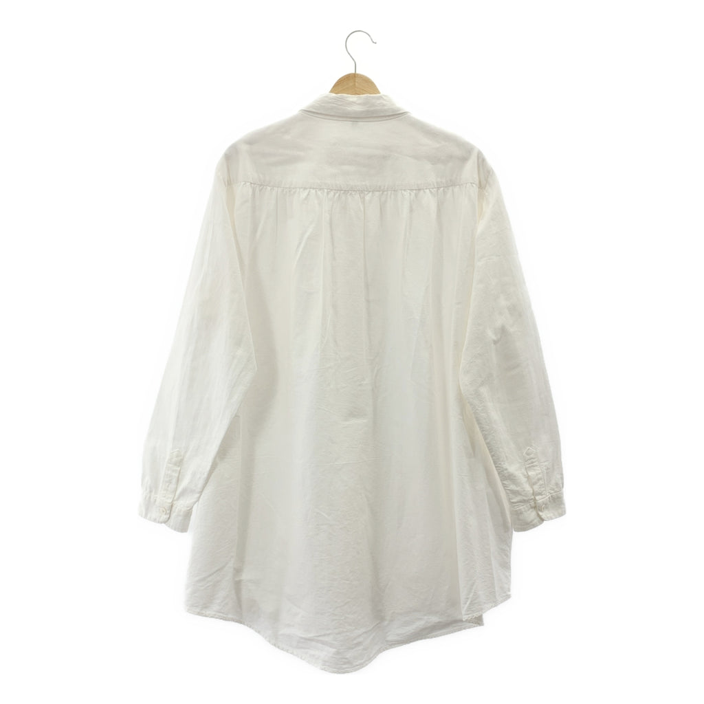 FIRMUM / フィルマム | コットン オーバーサイズ シャツ | M |