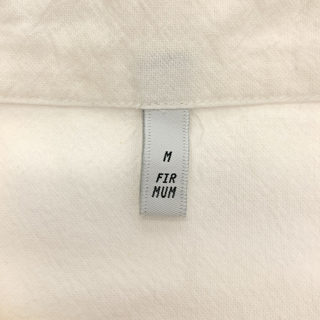FIRMUM / フィルマム | コットン オーバーサイズ シャツ | M |