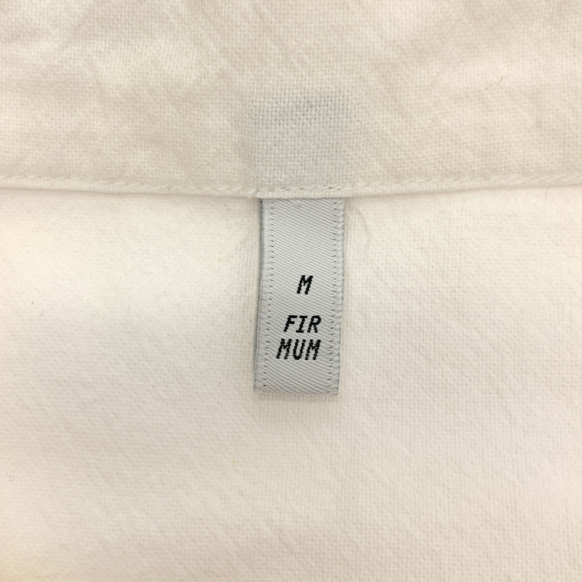 FIRMUM | 棉質超大襯衫 | M |