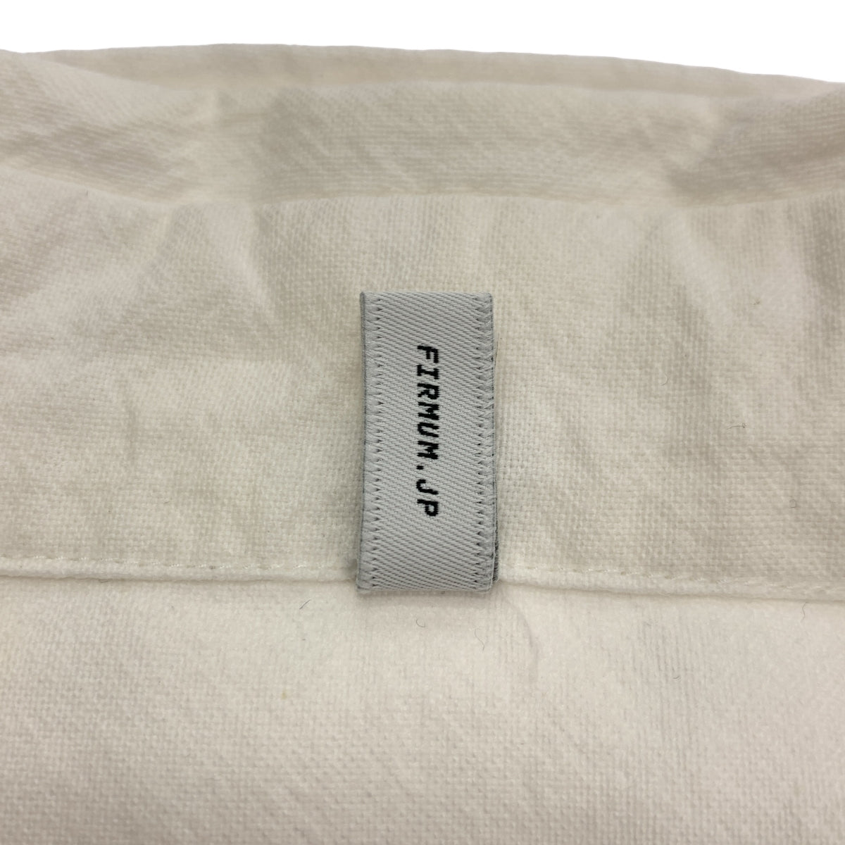 FIRMUM / フィルマム | コットン オーバーサイズ シャツ | M |