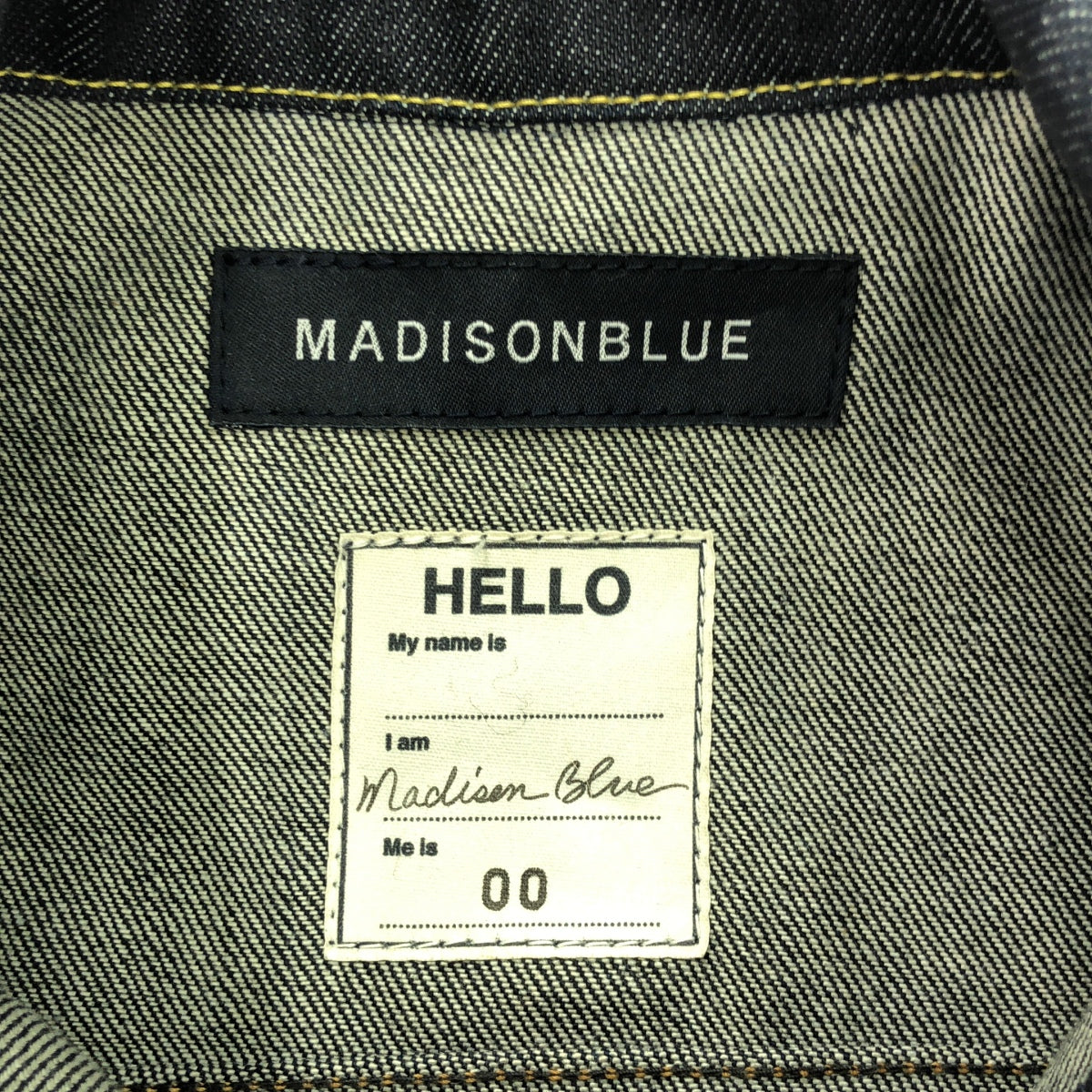 MADISON BLUE / マディソンブルー | SUPER BIG G JACKET オーバーサイズ デニムジャケット | 00(XS) | レディース