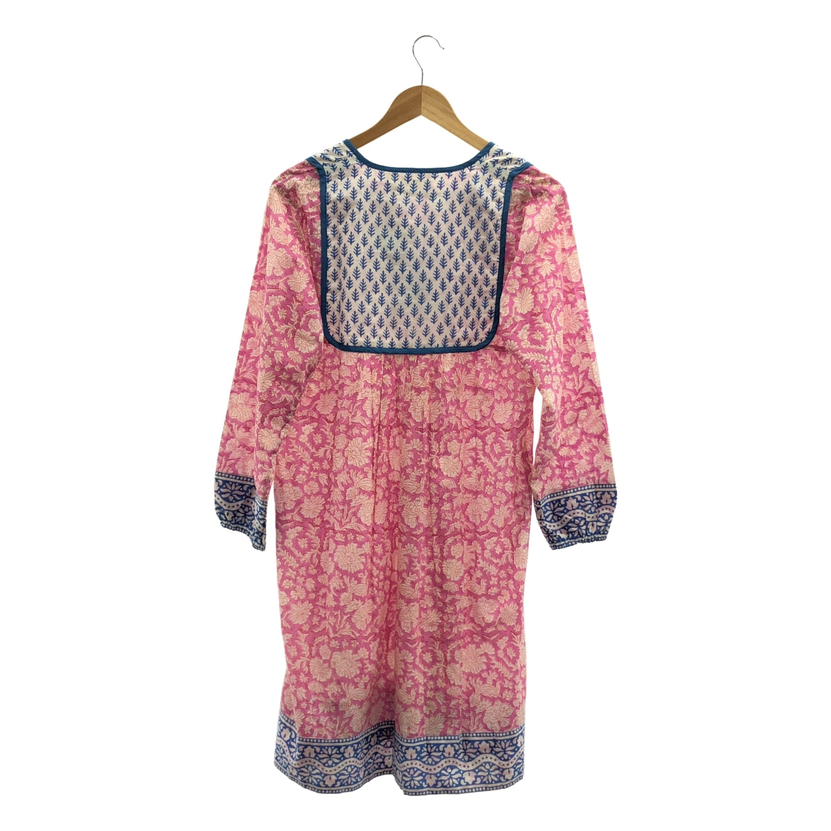 SZ Blockprints / エスゼットブロックプリント | 総柄 ギャザー ボリューム ワンピース | S | レディース