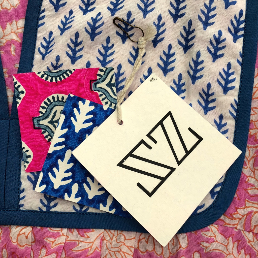 SZ 印花 | 全身褶皺洋裝 | S 碼 | 女裝