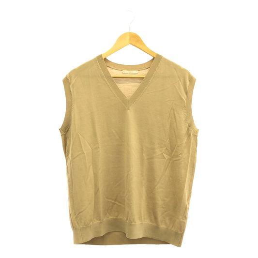 Plage / Plage | 2023AW | Fine Gauge Vest | Free size | Beige | Women's