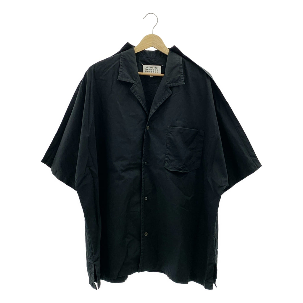 Maison Margiela / 메종 마르젤라 | 2020SS | 코튼 포플린 오버 사이즈 오픈 컬러 셔츠 | 38 |