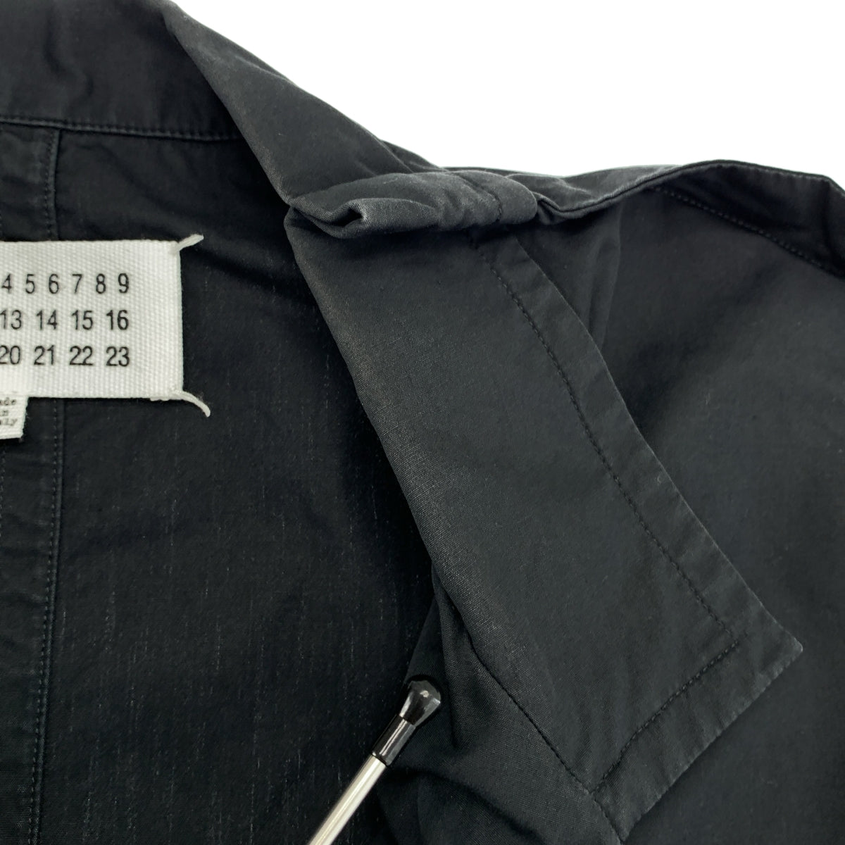 Maison Margiela / 메종 마르젤라 | 2020SS | 코튼 포플린 오버 사이즈 오픈 컬러 셔츠 | 38 |