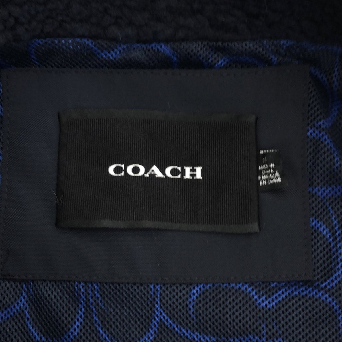 COACH / コーチ | ボアフリース フル シェルパ ジャケット | XS | メンズ