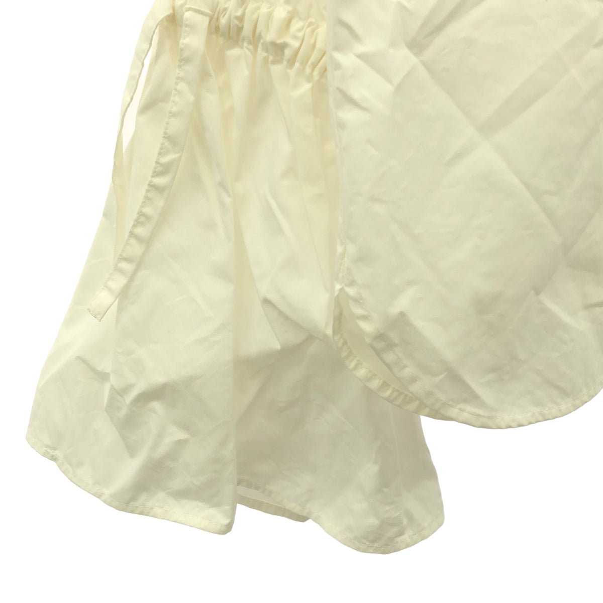 RIM.ARK / 邊緣方舟 |褶皺量SH 褶皺量襯衫| 36 |白色 |女的