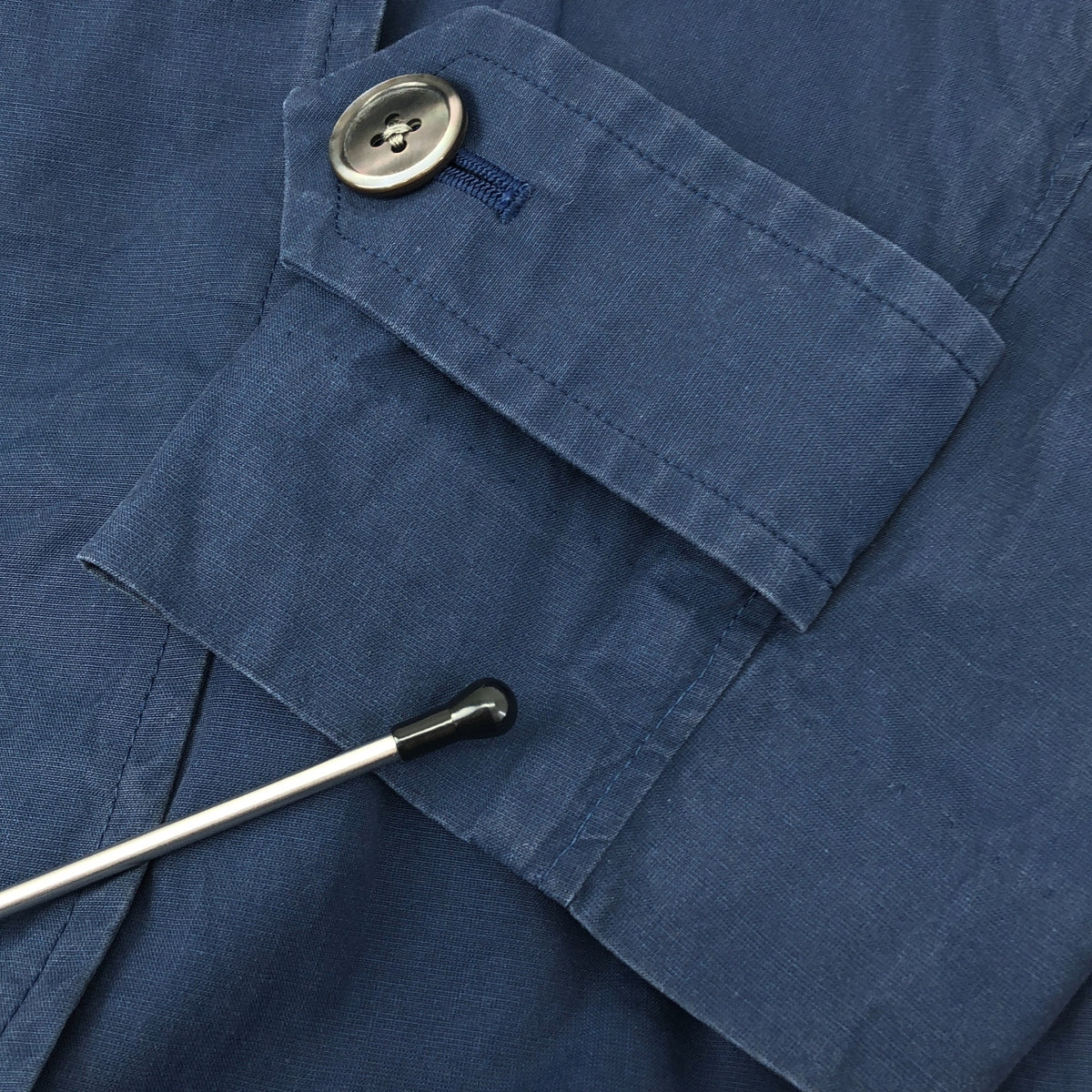 AURALEE / オーラリー | コットン ステンカラーコート | 1 | ネイビー | レディース