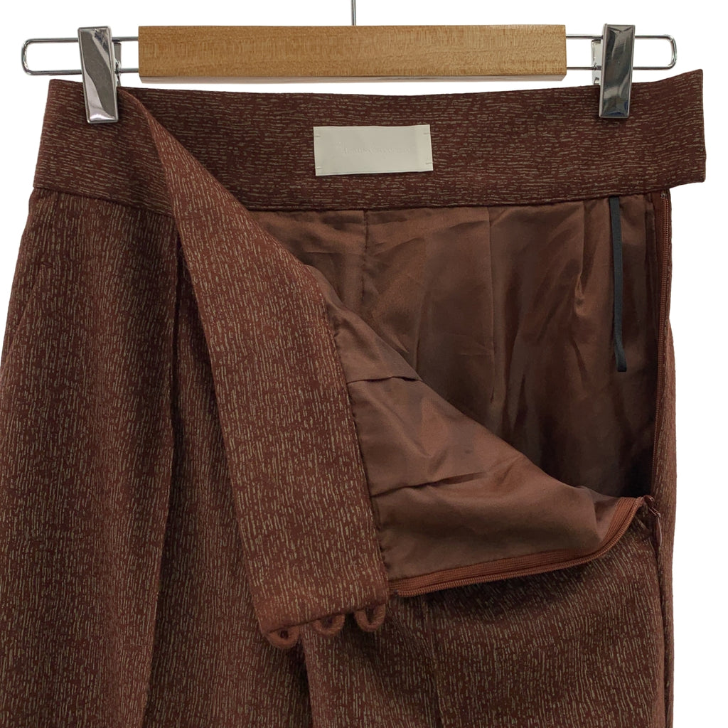 Mame Kurogouchi / 마메쿠로고우치 | 2023AW | Wool Smooth Flared Trousers 스트라이프 무늬 울 스무스 플레어 트라우저 팬츠 | 1 |