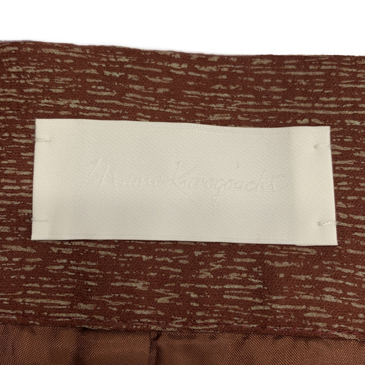 Mame Kurogouchi / 마메쿠로고우치 | 2023AW | Wool Smooth Flared Trousers 스트라이프 무늬 울 스무스 플레어 트라우저 팬츠 | 1 |