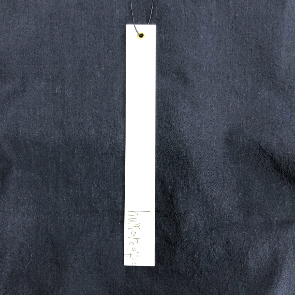 humoresque / ユーモレスク | コットン シルク カットオフ ブラウス | F | ネイビー | レディース