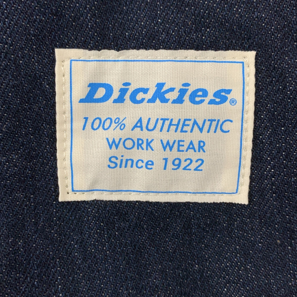 Dickies | 深海軍藍標誌牛仔背帶褲 | L 碼 | 男款