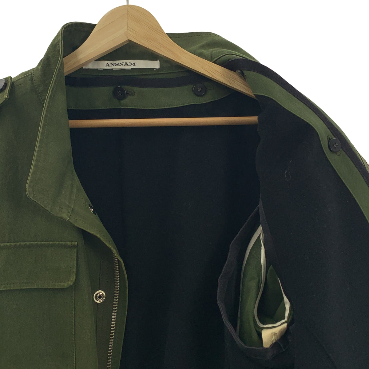 ANSNAM / アンスナム | M-65 ライナー付き ミリタリージャケット | 3 | メンズ