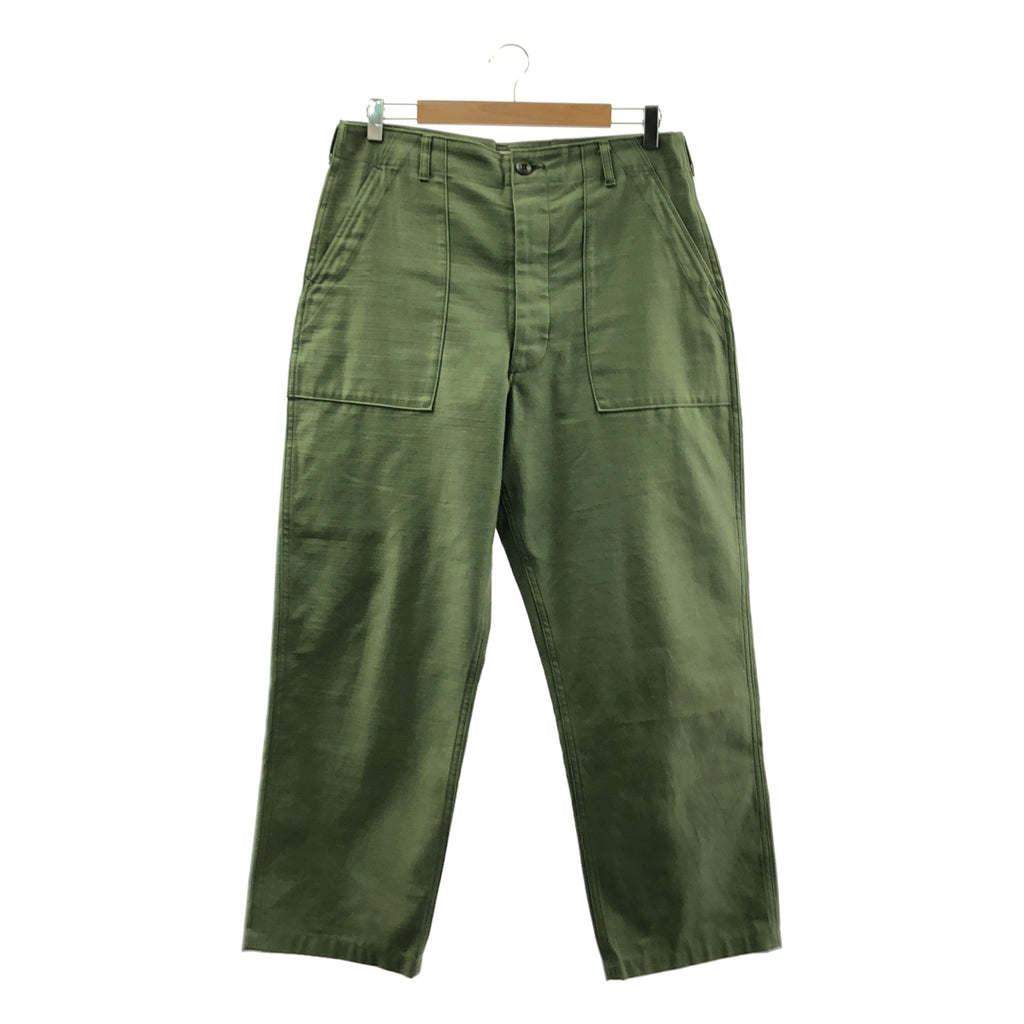 CIOTA | Supima棉不規則紗線緞面貝克褲 | 5碼 | 男士