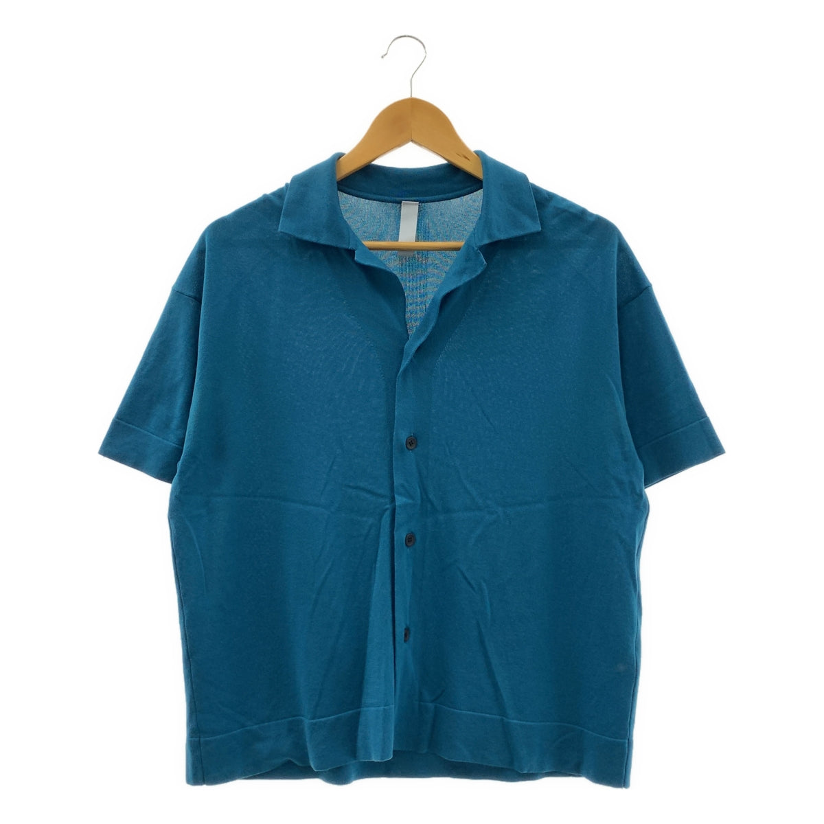 CFCL / シーエフシーエル | ハイゲージハーフスリーブ ニット カーディガン シャツ | 3 | レディース