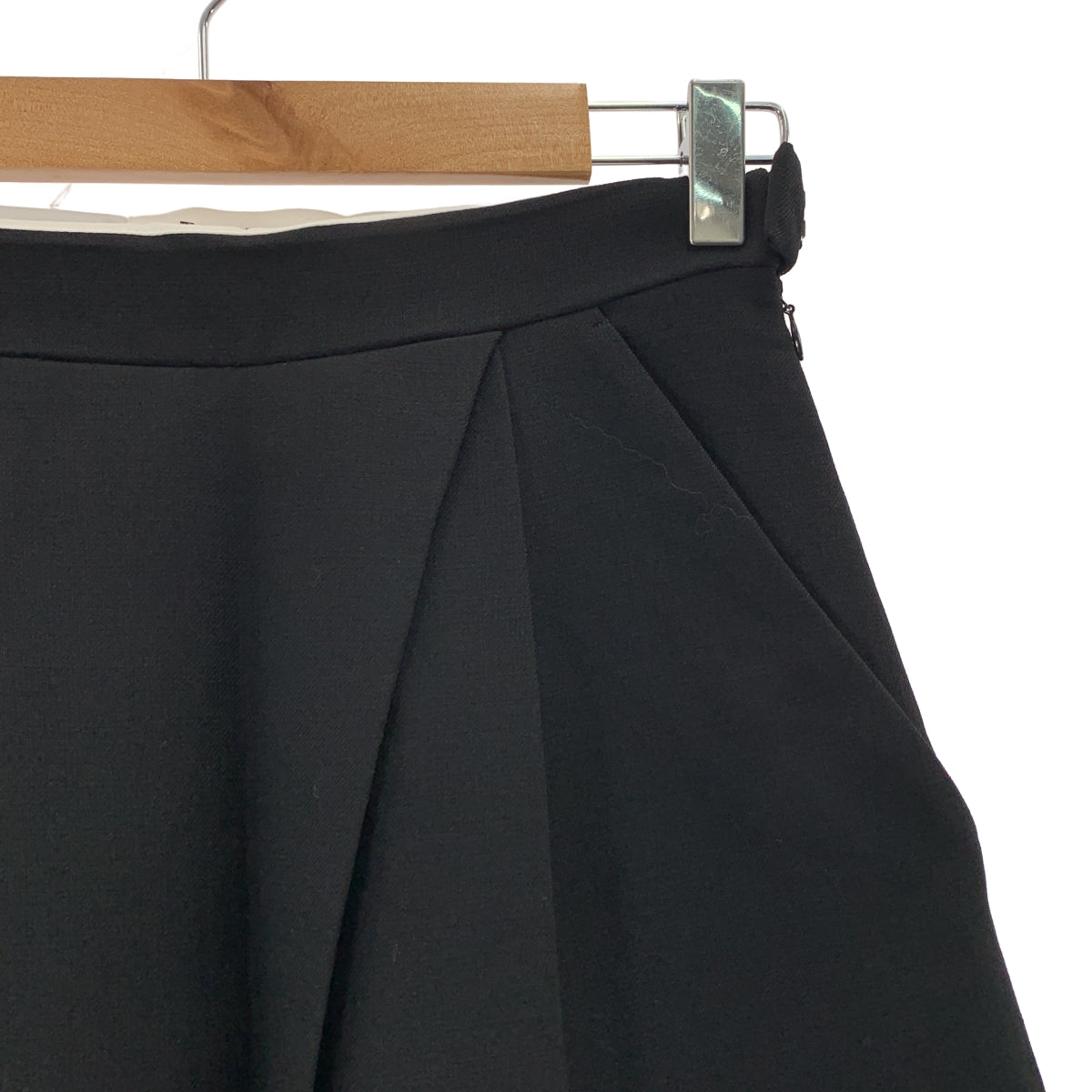 ENFOLD | 羊毛不對稱寬褲 | 尺寸 36 | 女款