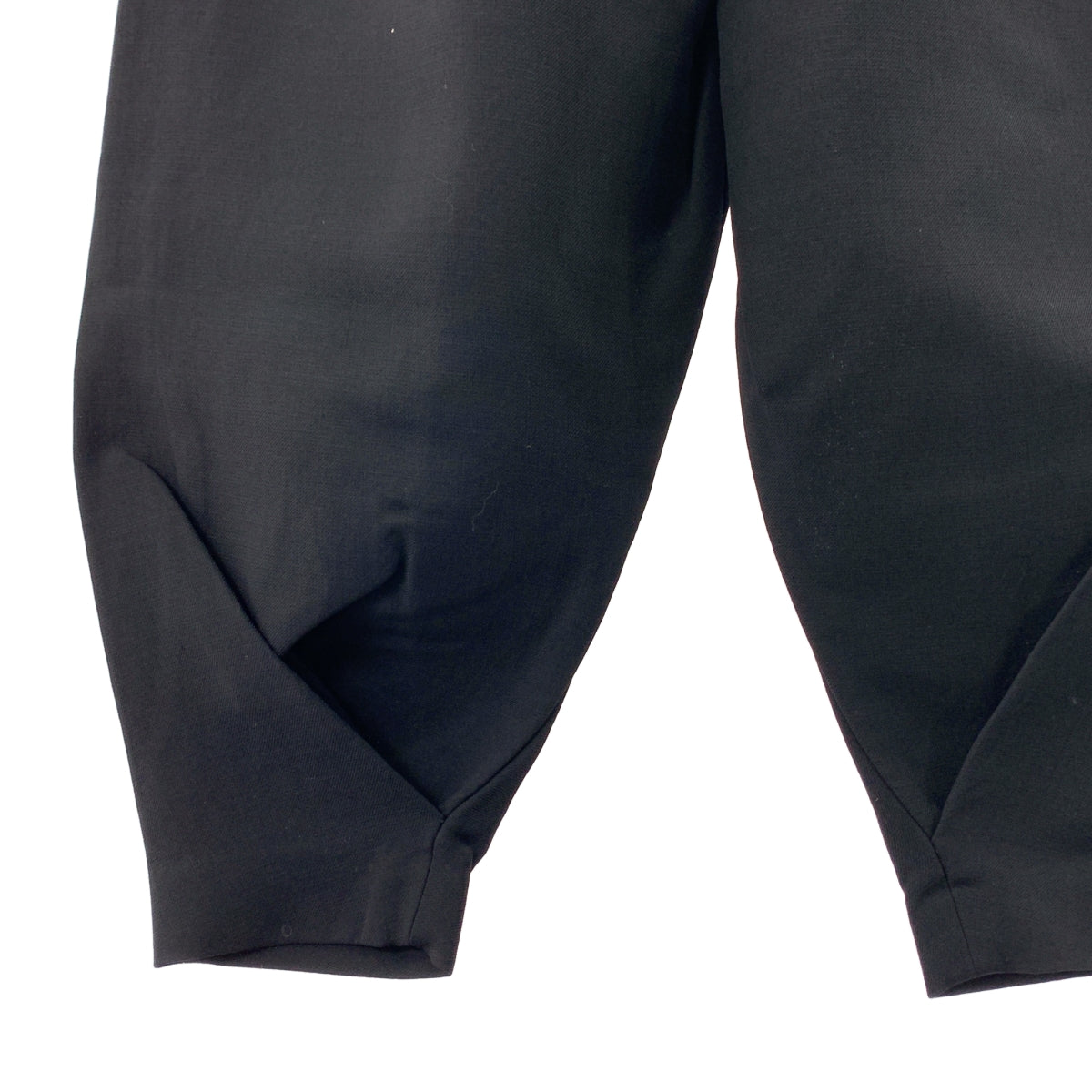 ENFOLD | 羊毛不對稱寬褲 | 尺寸 36 | 女款