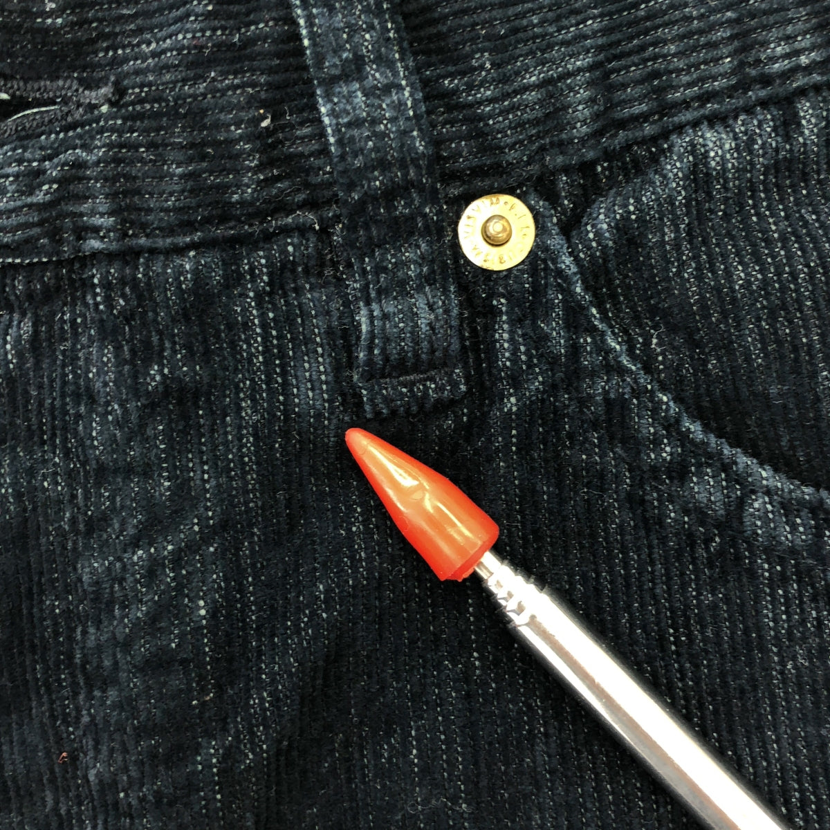 visvim / Visvim |燈芯絨褲子 | 1 |深海軍藍 |女性的