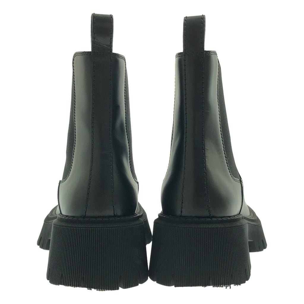 BALENCIAGA / 발렌시아가 | TRACTOR BOOTIE 트랙터 가죽 첼시 부츠 | 37 |