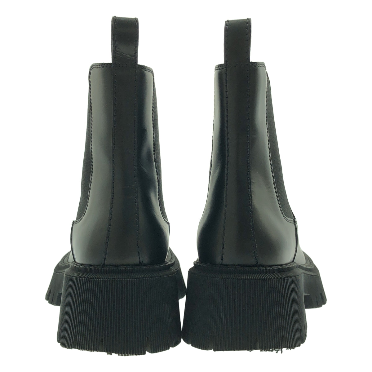 BALENCIAGA / 발렌시아가 | TRACTOR BOOTIE 트랙터 가죽 첼시 부츠 | 37 |