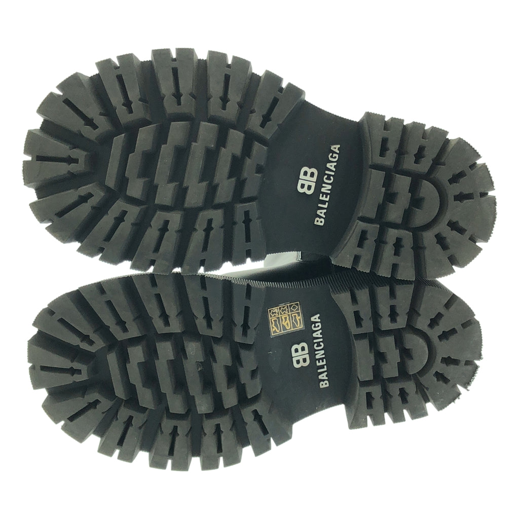 BALENCIAGA / 발렌시아가 | TRACTOR BOOTIE 트랙터 가죽 첼시 부츠 | 37 |