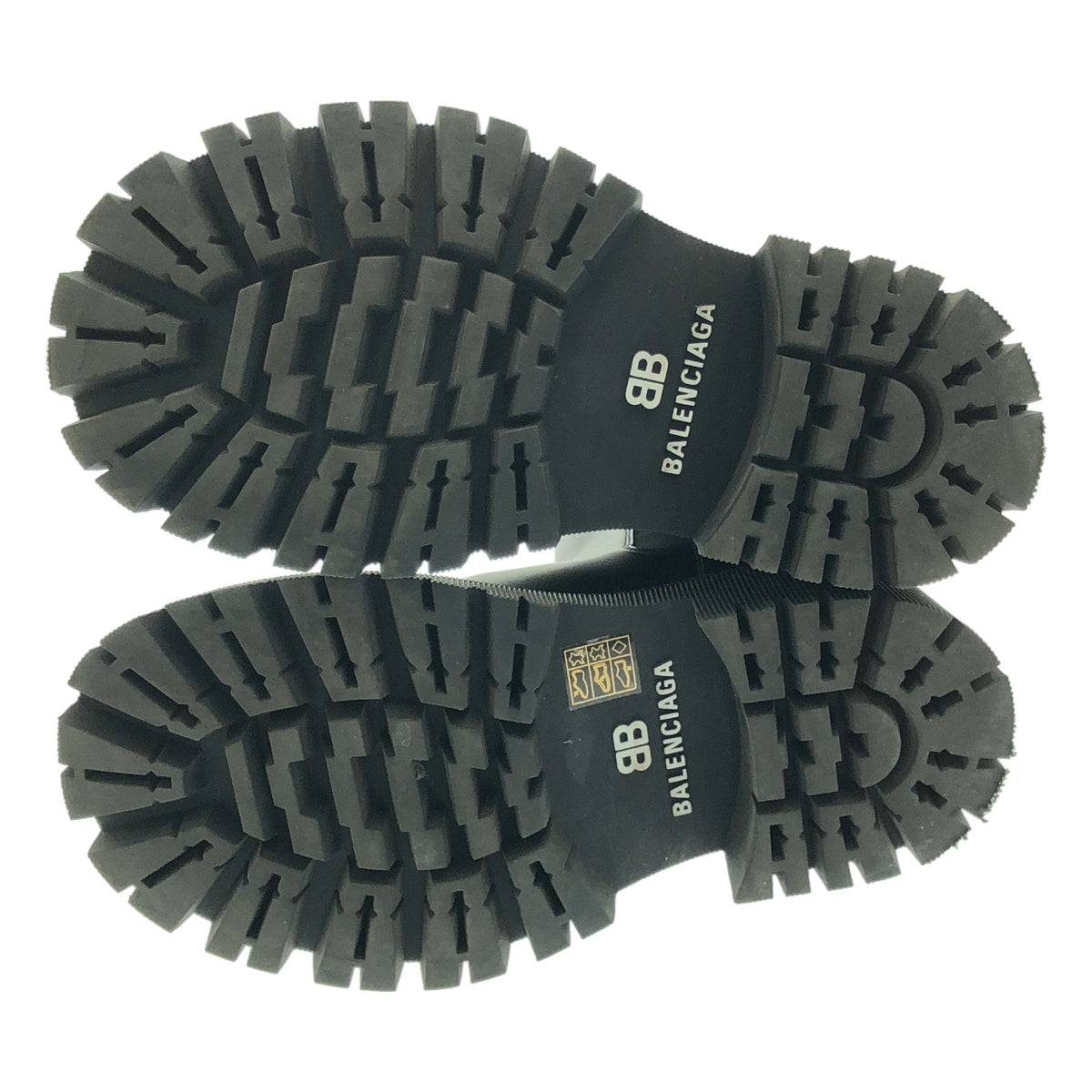 BALENCIAGA / 발렌시아가 | TRACTOR BOOTIE 트랙터 가죽 첼시 부츠 | 37 |