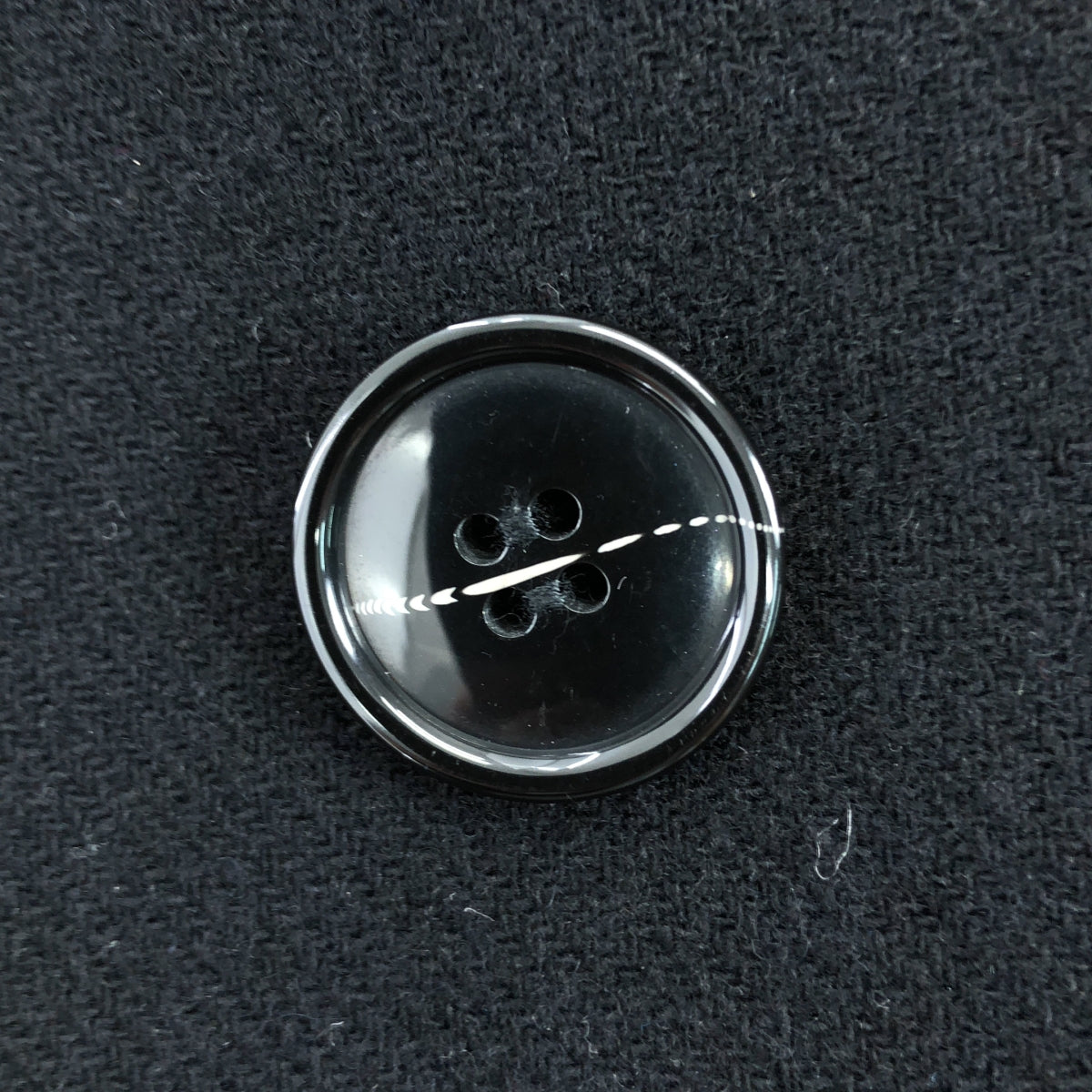 ZUCCa / ズッカ | ウール ダブルジャケット Pコート  / 総裏地 | S | ブラック | レディース