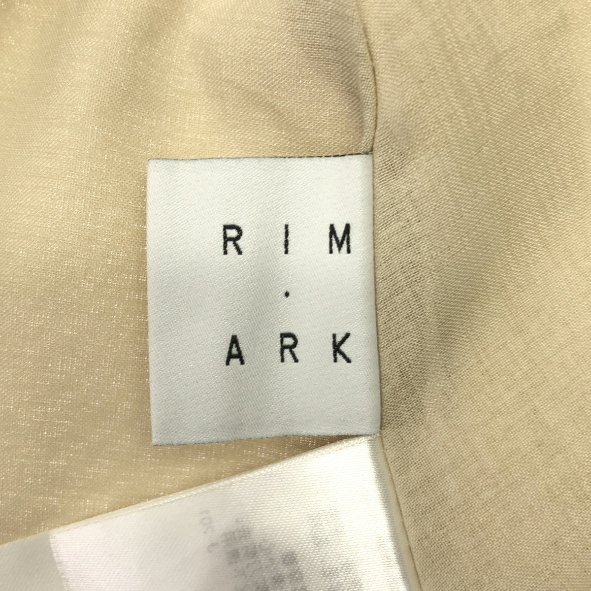 RIM.ARK / 림 아크 | nside arm A line OP 인사이드 암 A 라인 민소매 원피스 | 36 | 아이보리 | 여성