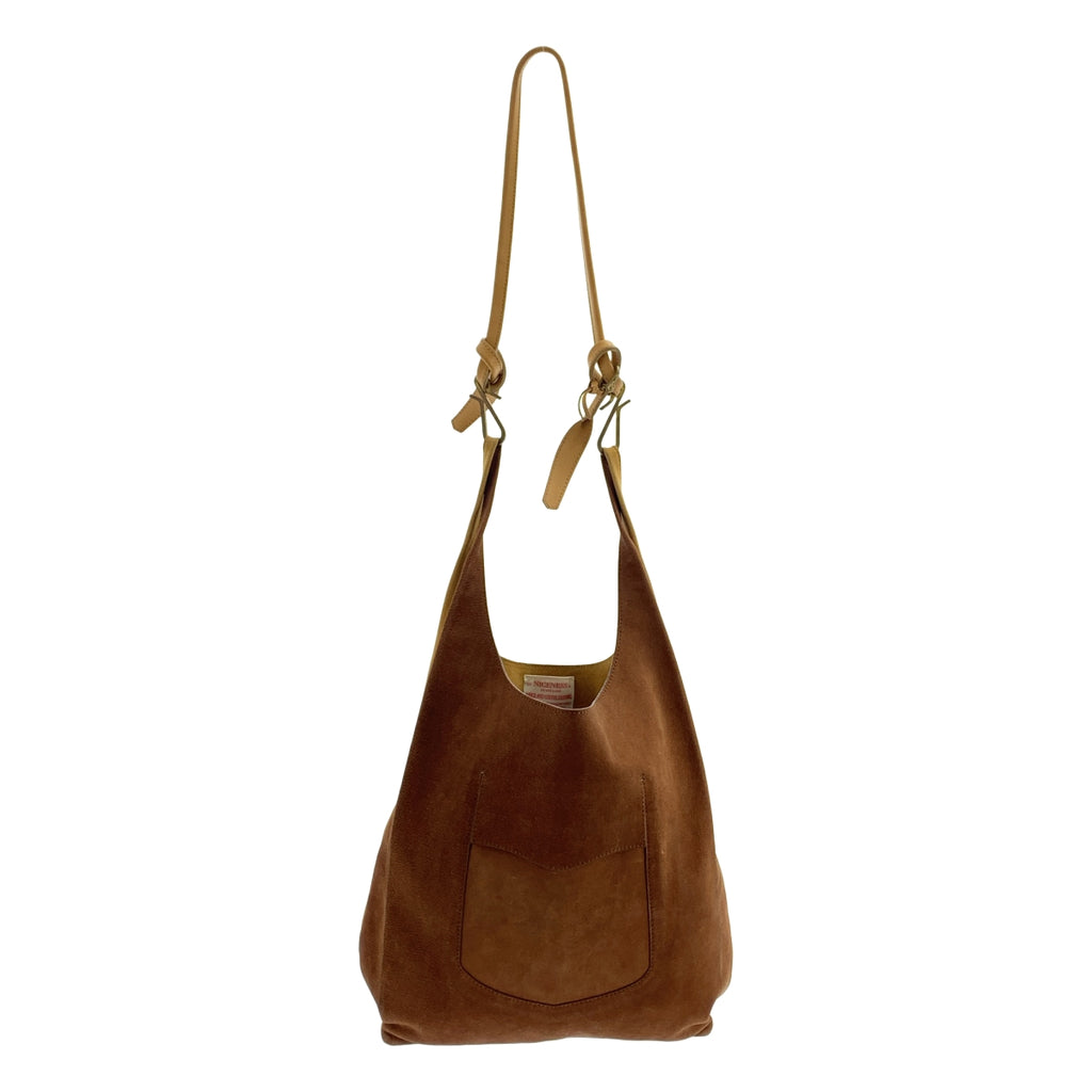 NICENESS / 니스네스 | 2023SS | LOWE.C-MIDI 카멜 레더 숄더백 |