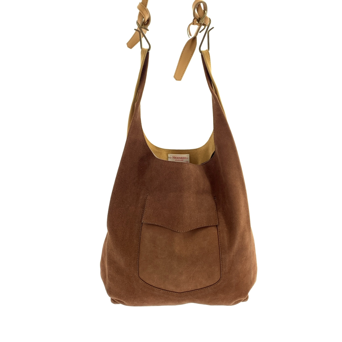 NICENESS / ナイスネス | 2023SS | LOWE.C-MIDI キャメルレザー