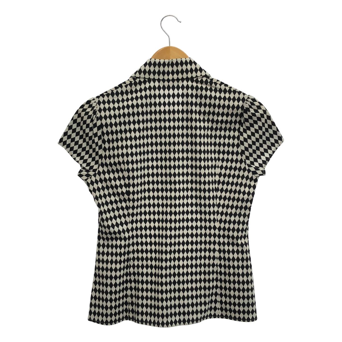 HYSTERIC GLAMOUR / ヒステリックグラマー | Hysterics / ヒステリックス コットン 総柄 シャツ | F | ホワイト/ブラック | レディース