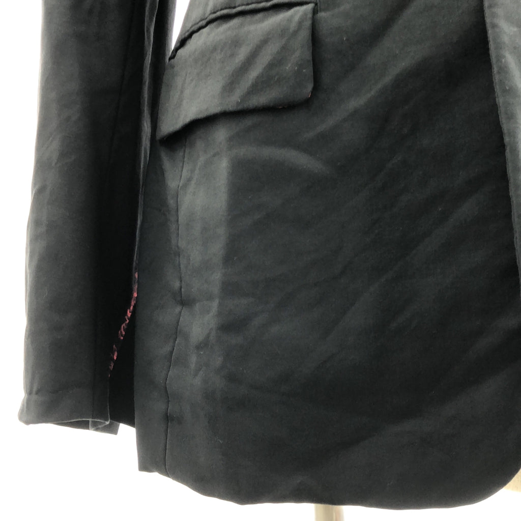 COMME des GARCONS HOMME PLUS / 콤데 갤슨 옴플루스 | 2014SS | 변형 도킹 레이어드 어저스터 싱글 브레스트 재킷 | M | 남성