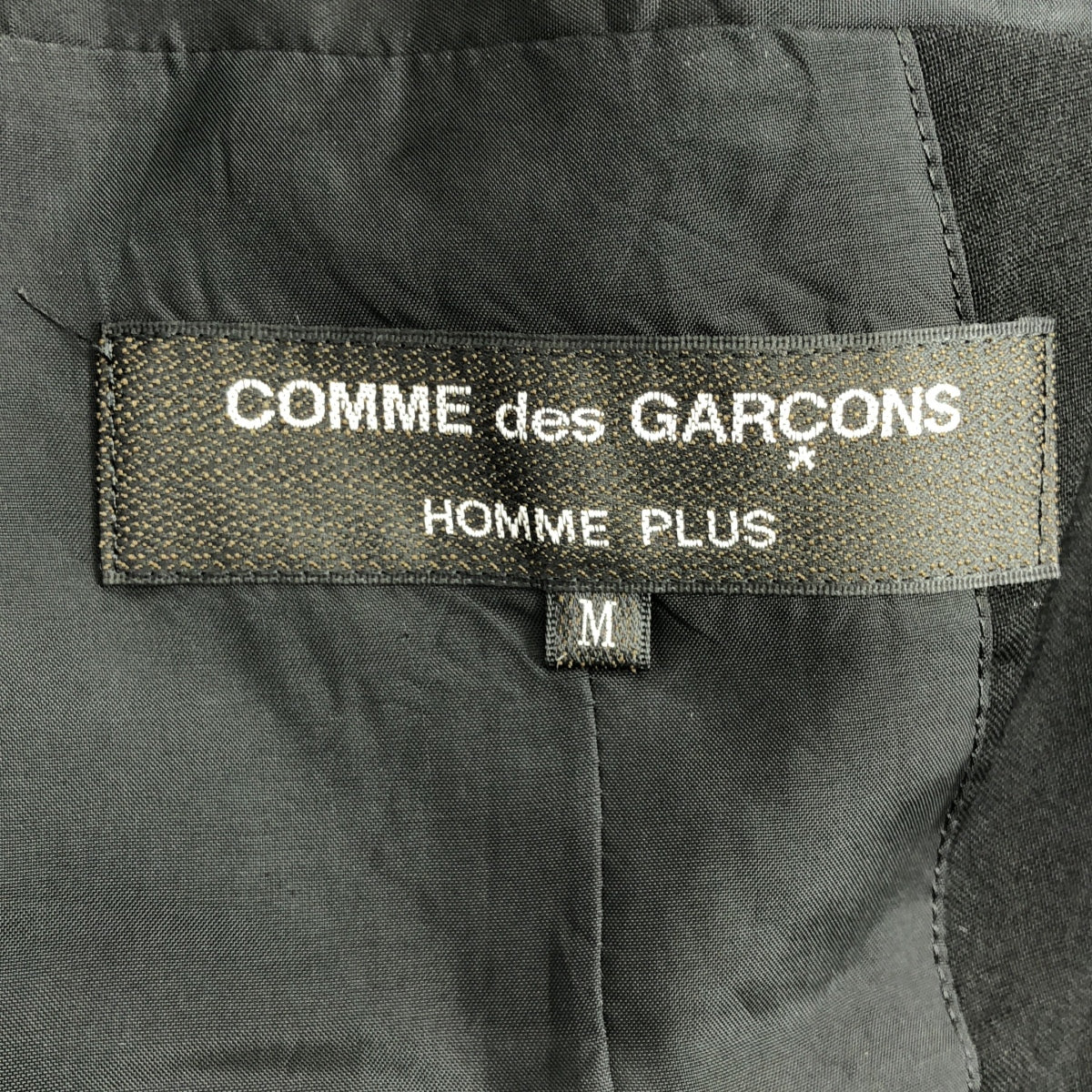 COMME des GARÇONS HOMME PLUS | 2014 春夏 |改良對接分層調整單排扣外套 | SHOPBOP尺寸 M |男士